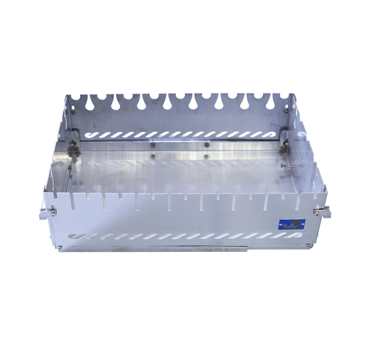 Мангал Smoke House Чемодан (8-місний), нержавіюча сталь - 4 Мангал Smoke House Чемодан (8-місний), нержавіюча сталь - 4