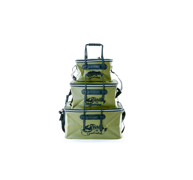 Сумка рибальська Fishing bag EVA. Avocado-L - 13