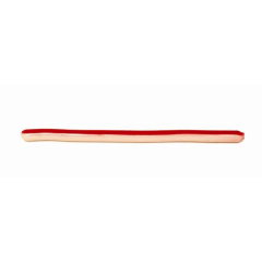 Силиконовая приманка Big Bite Baits Trout Worm 3" Red/White 10 шт.