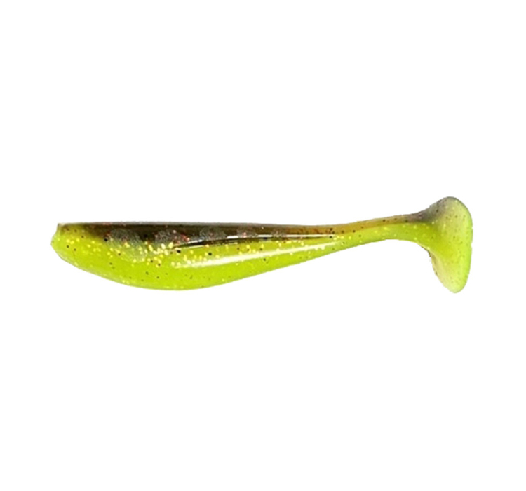 Силиконовая приманка FishUP Wizzle Shad 3"" #203 - Green Pumpkin/Flo Chartreuse (8шт/уп) - 1 Силиконовая приманка FishUP Wizzle Shad 3"" #203 - Green Pumpkin/Flo Chartreuse (8шт/уп) - 1