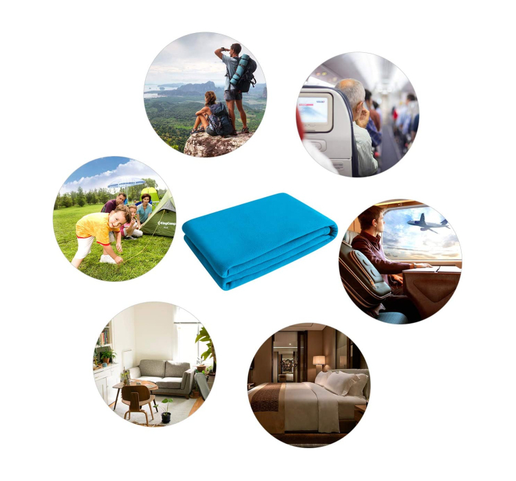 Спальний мiшок KingCamp Spring (KS3102) Left Blue - 3 Спальний мiшок KingCamp Spring (KS3102) Left Blue - 3