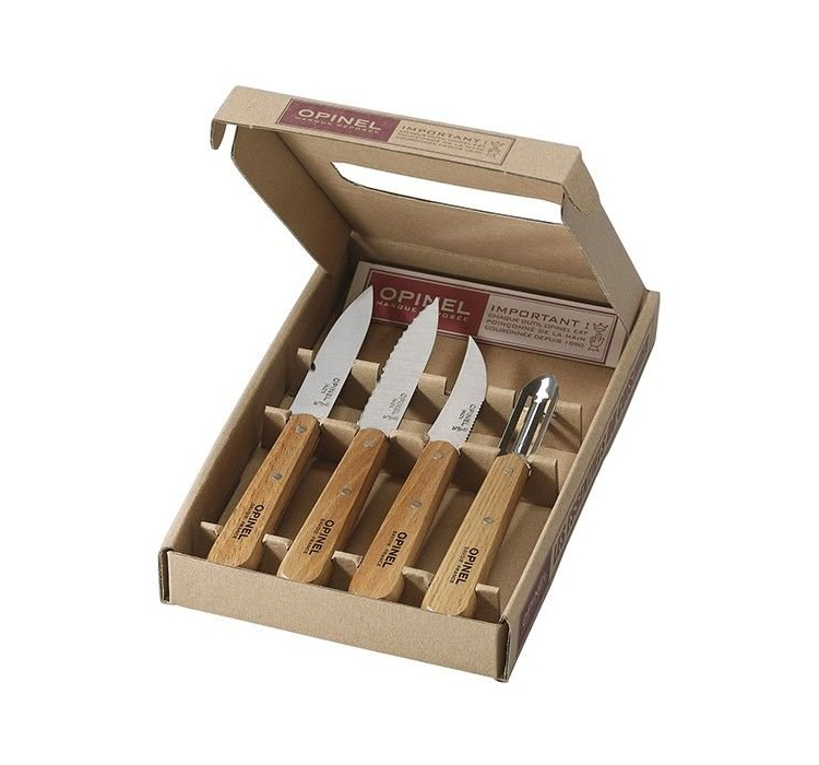 Набор ножей Opinel Les Essentiels Natural (001300) - 2 Набор ножей Opinel Les Essentiels Natural (001300) - 2