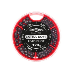 Вантажки дріб Mikado Extra Soft Lead Shot набір 120гр.