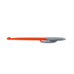 Извлекатор крючка Lineaeffe 16см с конусной иголкой и колпачком (красно-серый)
