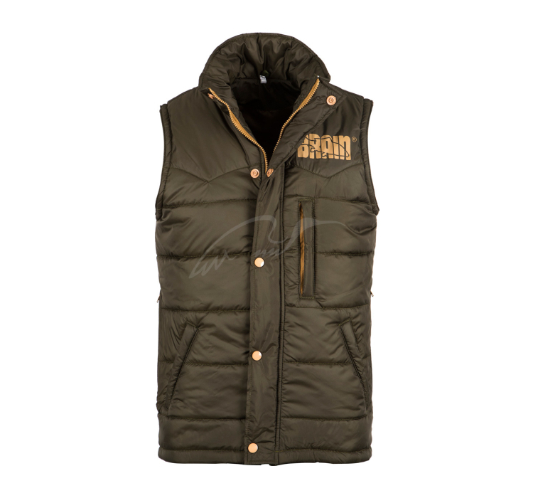 Жилет Brain Carp 3XL ц:оливковый - 1 Жилет Brain Carp 3XL ц:оливковый - 1