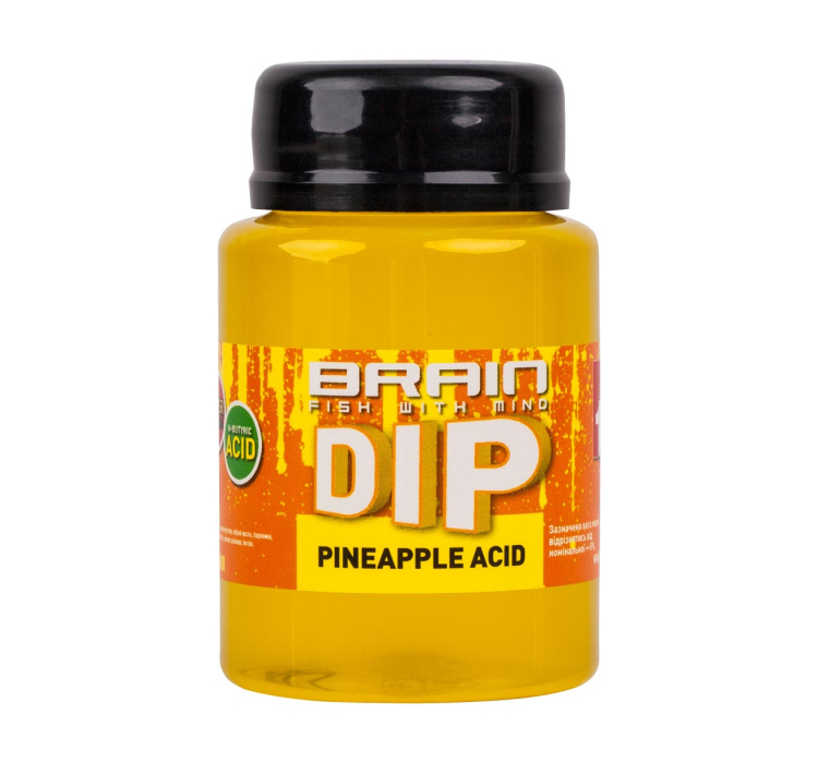 Діп для бойлів Brain F1 Pineapple (Ананас) 100ml - 1 Діп для бойлів Brain F1 Pineapple (Ананас) 100ml - 1