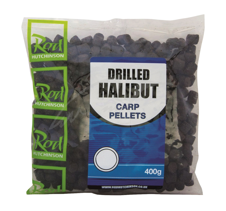 Пеллетс Rod Hutchinson Drilled Halibut 8mm 400g - 1 Пеллетс Rod Hutchinson Drilled Halibut 8mm 400g - 1