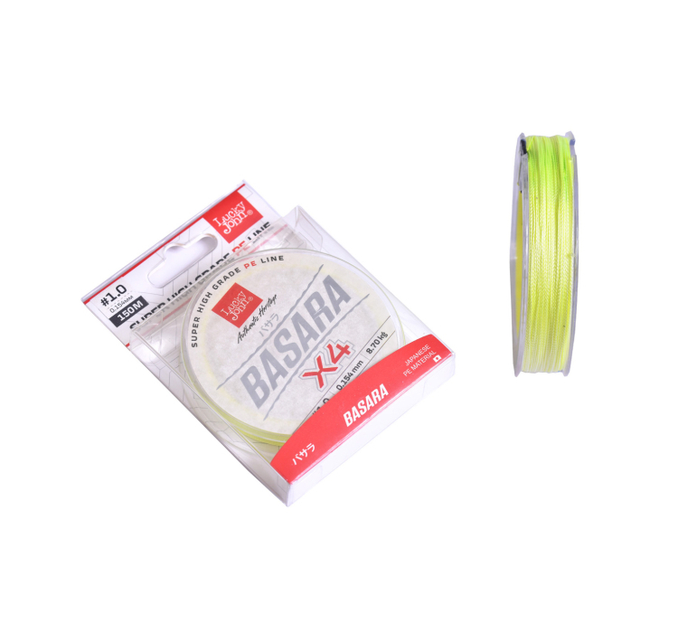 Шнур Lucky John Basara 150м 0,154мм Light Green - 1 Шнур Lucky John Basara 150м 0,154мм Light Green - 1