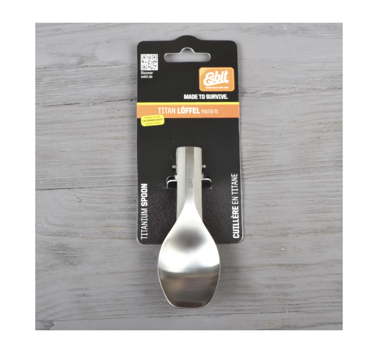 Ложка складна Esbit FS17.5, титан - 5 Ложка складна Esbit FS17.5, титан - 5