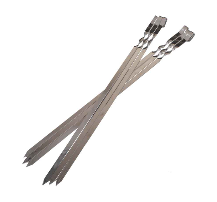 Набір шампурів (55см), 6шт., блістер - 1 Набір шампурів (55см), 6шт., блістер - 1