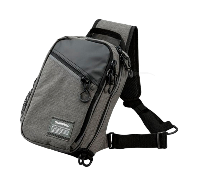 Сумка Shimano Sling Shoulder Bag Medium 10х22x37см ц:меланж - 1 Сумка Shimano Sling Shoulder Bag Medium 10х22x37см ц:меланж - 1