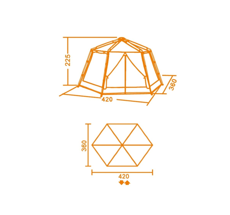 Тент Кемпинг Sunroom - 3 Тент Кемпинг Sunroom - 3