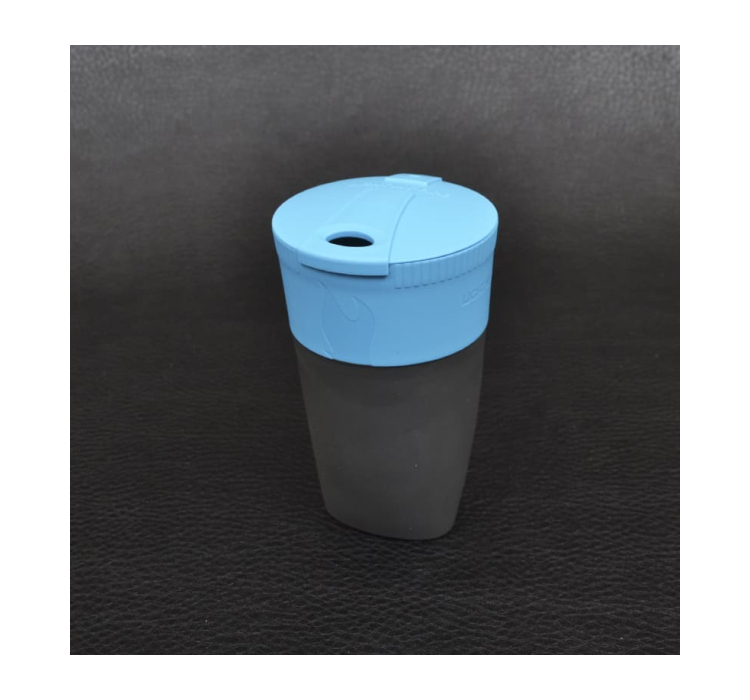 Стакан складний LIGHT MY FIRE Pack-up-Cap (0.26л), блакитний - 2 Стакан складний LIGHT MY FIRE Pack-up-Cap (0.26л), блакитний - 2