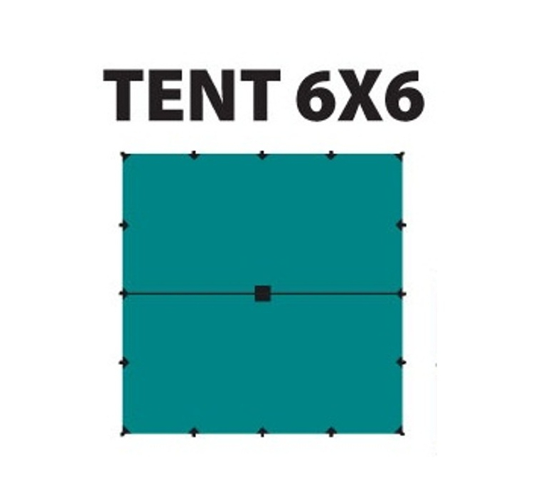 Тент Tramp 6x6, TRT-103.04 - 1 Тент Tramp 6x6, TRT-103.04 - 1