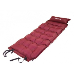 Коврик самонадувающий KingCamp Base Camp Comfort (KM3560) Wine red