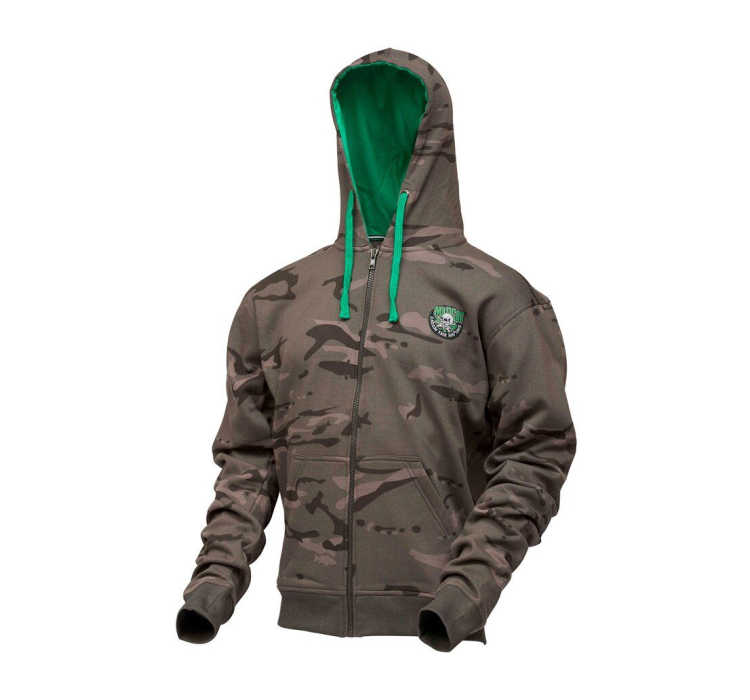 Кофта на молнии DAM MADCAT Camofish Zip Hoodie XXXL - 1 Кофта на молнии DAM MADCAT Camofish Zip Hoodie XXXL - 1