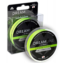 Шнур Mikado Dream Line Competition 150м 0,12мм 10,21кг fluo green