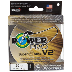 Шнур Power Pro Super 8 Slick V2 Moss Green 275m 0.32mm 53lb/24kg