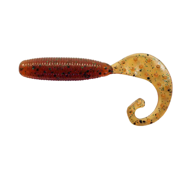 Силиконовая приманка Reins FAT G TAIL GRUB 2" 568 Fire Sugar 20 шт. - 1 Силиконовая приманка Reins FAT G TAIL GRUB 2" 568 Fire Sugar 20 шт. - 1