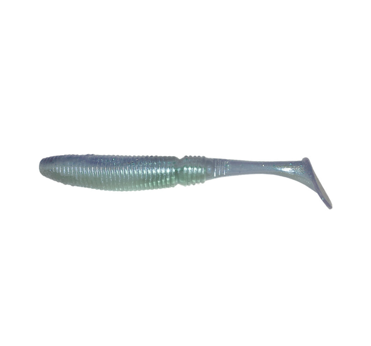 Силиконовая приманка Nomura Rolling Shad (їстівний) 75 мм 4 г. цвет 075 (sparkly blue) 10 шт. - 1 Силиконовая приманка Nomura Rolling Shad (їстівний) 75 мм 4 г. цвет 075 (sparkly blue) 10 шт. - 1