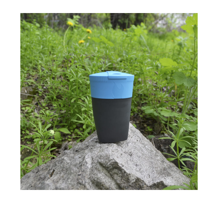 Стакан складний LIGHT MY FIRE Pack-up-Cap (0.26л), блакитний - 9 Стакан складний LIGHT MY FIRE Pack-up-Cap (0.26л), блакитний - 9