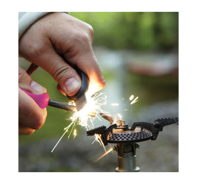 2 в 1 - кресало + свисток LIGHT MY FIRE Swedish FireSteel Scout фуксія, блістер - 8 2 в 1 - кресало + свисток LIGHT MY FIRE Swedish FireSteel Scout фуксія, блістер - 8