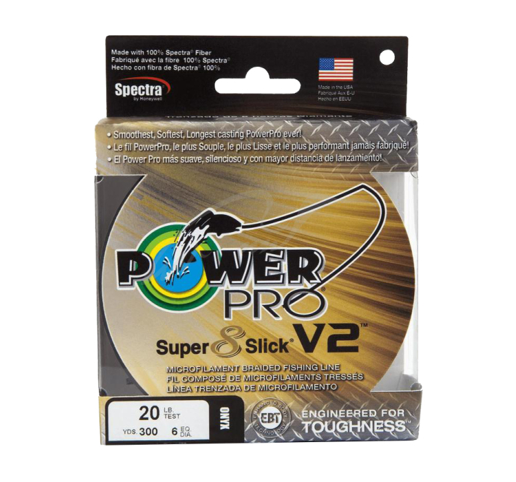 Шнур Power Pro Super 8 Slick V2 Moss Green 275m 0.28mm 44lb/20kg - 1 Шнур Power Pro Super 8 Slick V2 Moss Green 275m 0.28mm 44lb/20kg - 1