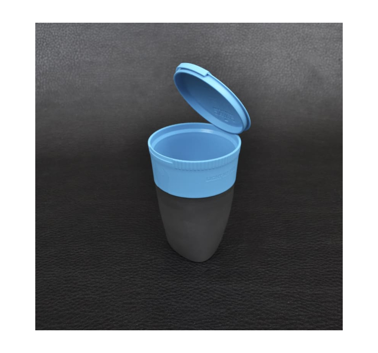 Стакан складний LIGHT MY FIRE Pack-up-Cap (0.26л), блакитний - 4 Стакан складний LIGHT MY FIRE Pack-up-Cap (0.26л), блакитний - 4