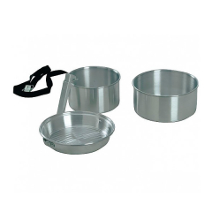 Набор посуды KingCamp Camper 2 (KP3901) Silver