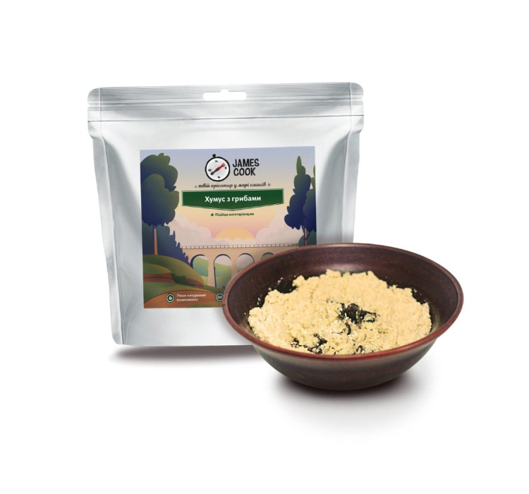 Хумус с грибами James Cook - 3 Хумус с грибами James Cook - 3