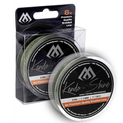 Шнур Mikado Kendo Shine Braid 300м 0,20мм 19,86кг green