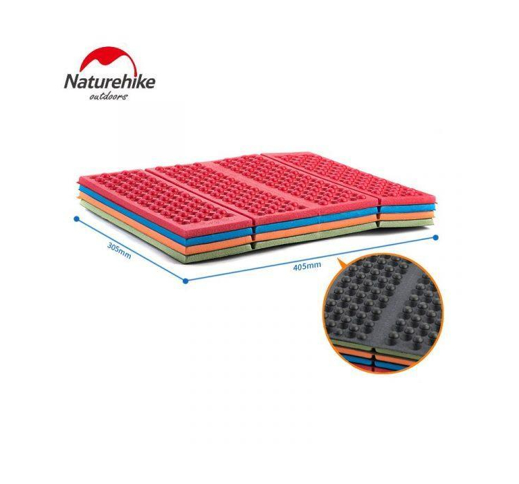 Сидушка туристична Nature Hike Egg матеріал EVA, 40,5х30,5х1см, вага 45г, синя - 3 Сидушка туристична Nature Hike Egg матеріал EVA, 40,5х30,5х1см, вага 45г, синя - 3