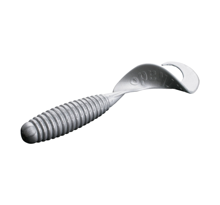 Силіконова приманка Mikado Twister 52мм 5шт (колір-185) - 1 Силіконова приманка Mikado Twister 52мм 5шт (колір-185) - 1