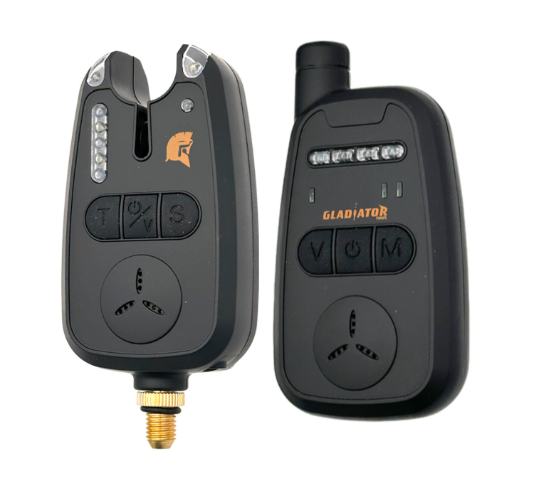 Набір сигналізаторів GLADIATOR RF298 3+1 Black з пейджером Набір сигналізаторів GLADIATOR RF298 3+1 Black з пейджером