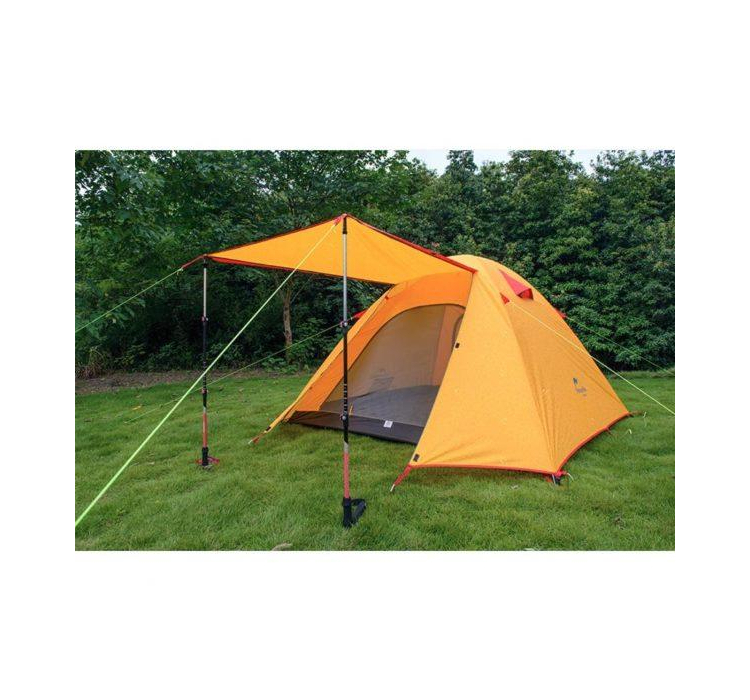 Двухслойная, 3-х местная палатка с алюминиевыми дугами, P-Series, оранжевая. - 3 Двухслойная, 3-х местная палатка с алюминиевыми дугами, P-Series, оранжевая. - 3