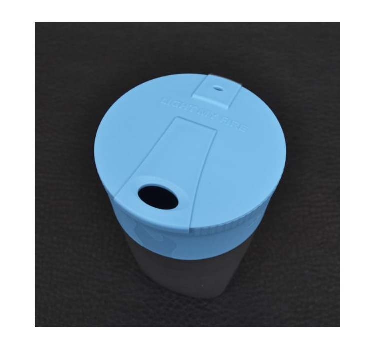 Стакан складний LIGHT MY FIRE Pack-up-Cap (0.26л), блакитний - 3 Стакан складний LIGHT MY FIRE Pack-up-Cap (0.26л), блакитний - 3
