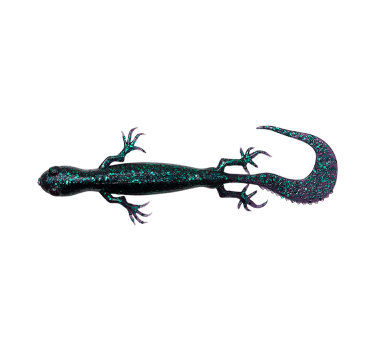 Силиконовая приманка Savage Gear 3D Lizard 100 mm 5.5g Green Pumpkin Purple (6 шт./пач.) - 1 Силиконовая приманка Savage Gear 3D Lizard 100 mm 5.5g Green Pumpkin Purple (6 шт./пач.) - 1