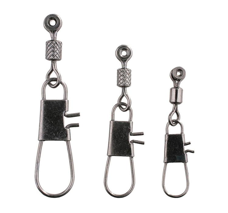 Вертлюжок-застежка для поплавка скользящий 01 Mikado S - 1 Вертлюжок-застежка для поплавка скользящий 01 Mikado S - 1