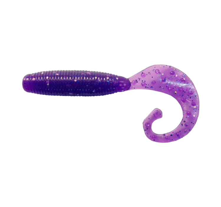 Силіконова приманка Reins Fat G-Tail Grub 2" 567 Lilac Silver & Blue Flake (20 шт./пач.) - 1 Силіконова приманка Reins Fat G-Tail Grub 2" 567 Lilac Silver & Blue Flake (20 шт./пач.) - 1