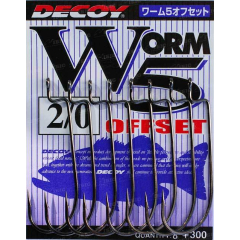 Гачок Decoy Worm5 Offset #1/0 (9 шт/уп)