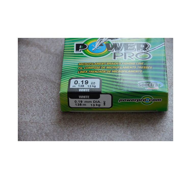 Шнур Power Pro 135m White 0.08 9lb/4kg - 3 Шнур Power Pro 135m White 0.08 9lb/4kg - 3