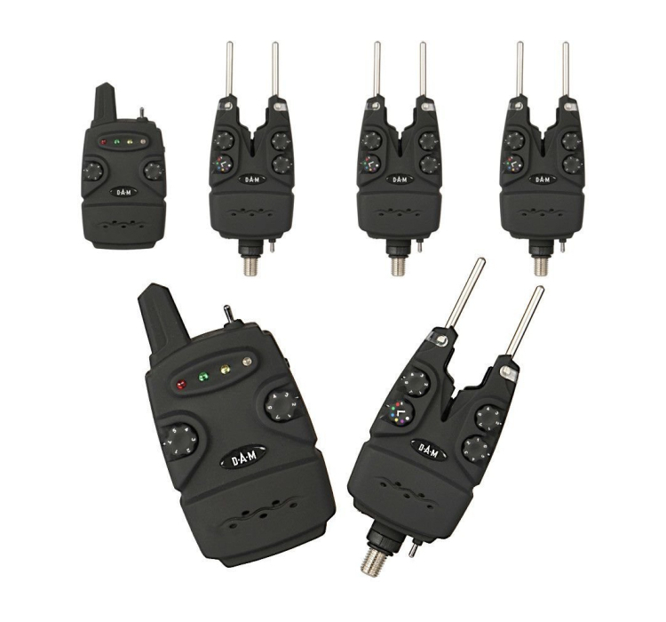 Набір сигналізаторів в кейсі DAM Multi-Color Wireless Alarm Set 3+1 - 1 Набір сигналізаторів в кейсі DAM Multi-Color Wireless Alarm Set 3+1 - 1