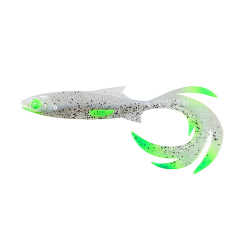 Виброхвост Balzer Shirasu Reptile Shad 15 см 15гр 1шт. Salt 'n' Pepper