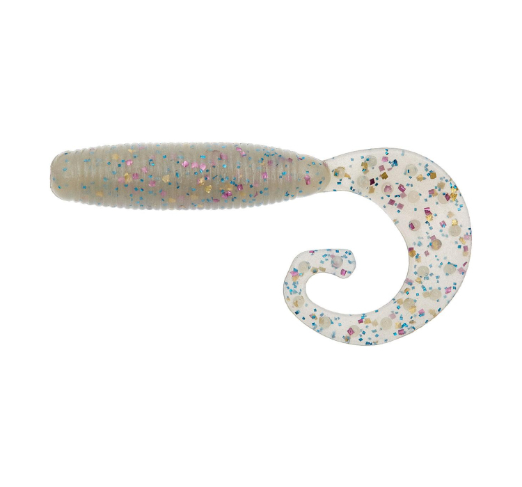 Силіконова приманка Reins Fat G-Tail Grub 3" 211 UV Pearl Candy (12 шт./пач.) - 1 Силіконова приманка Reins Fat G-Tail Grub 3" 211 UV Pearl Candy (12 шт./пач.) - 1