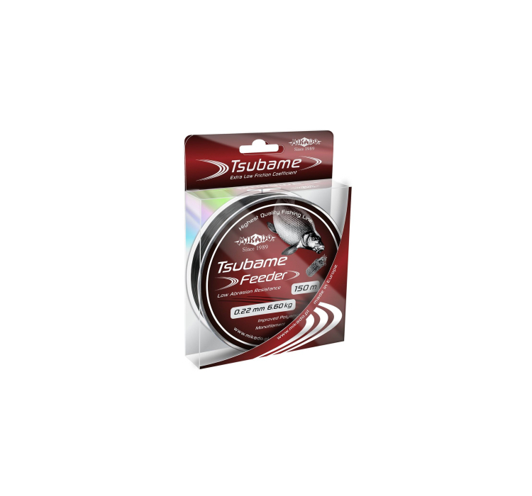 Леска Mikado Tsubame Feeder 150м 0,22мм 6,6кг (красный) - 1 Леска Mikado Tsubame Feeder 150м 0,22мм 6,6кг (красный) - 1