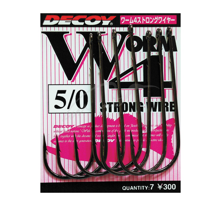 Гачок Decoy Worm4 Strong Wire #4/0 (8 шт/уп) - 1 Гачок Decoy Worm4 Strong Wire #4/0 (8 шт/уп) - 1