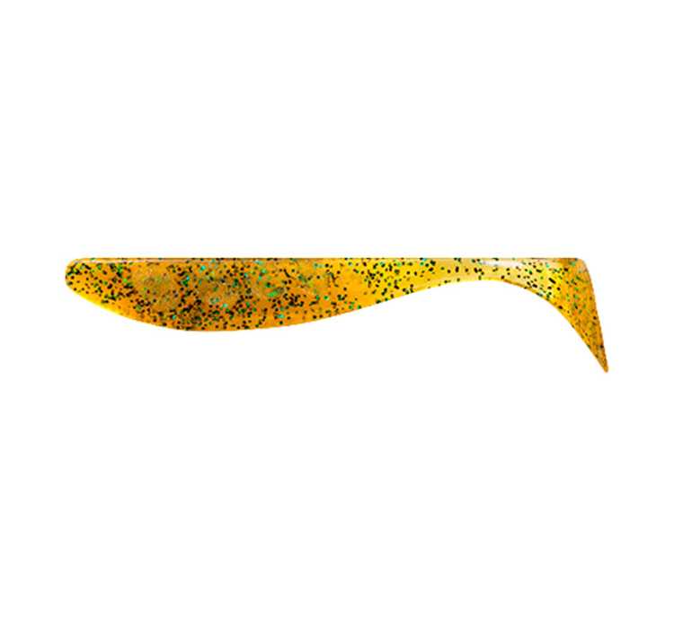 Силиконовая приманка FishUP Wizzle Shad 3"" #036 - Caramel/Green & Black (8шт/уп) - 1 Силиконовая приманка FishUP Wizzle Shad 3"" #036 - Caramel/Green & Black (8шт/уп) - 1