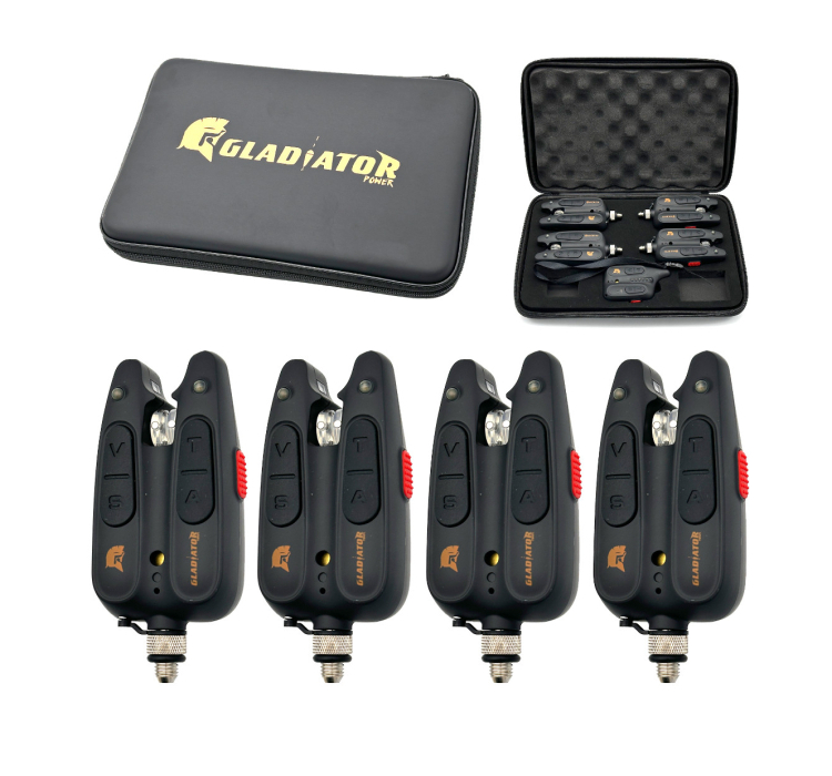 Набір сигналізаторів GLADIATOR BL1518 4+1 Black з пейджером+BLUETOOTH Набір сигналізаторів GLADIATOR BL1518 4+1 Black з пейджером+BLUETOOTH