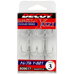 Тройник Decoy Y-S21 #1 (6 шт/уп)