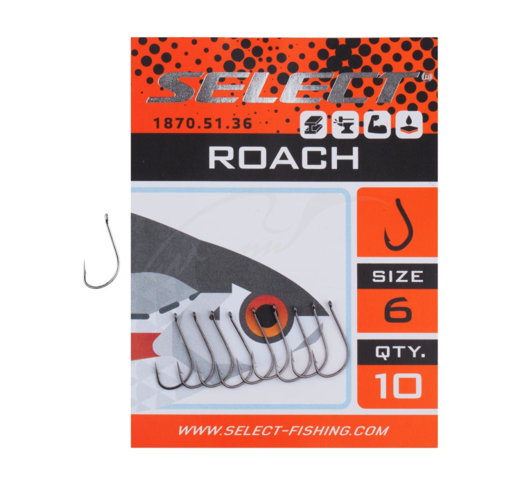 Крючок Select Roach #14 (10 шт/уп) - 1